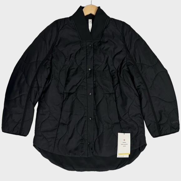lululemon athletica Jackets & Blazers - lululemon athletica Black Quilted Jacket
